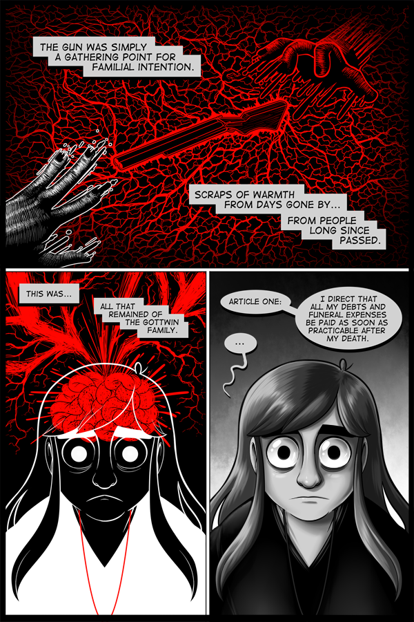 "maxine this must be a really hard time for you. what are you thinking about?" "GUN"